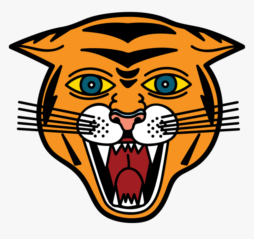 Transparent Tiger Head Png, Png Download