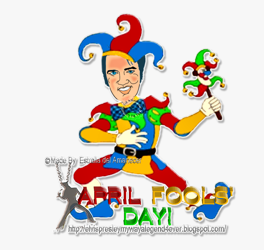 Transparent Elvis Presley Clipart - April Fools Day, HD Png Download