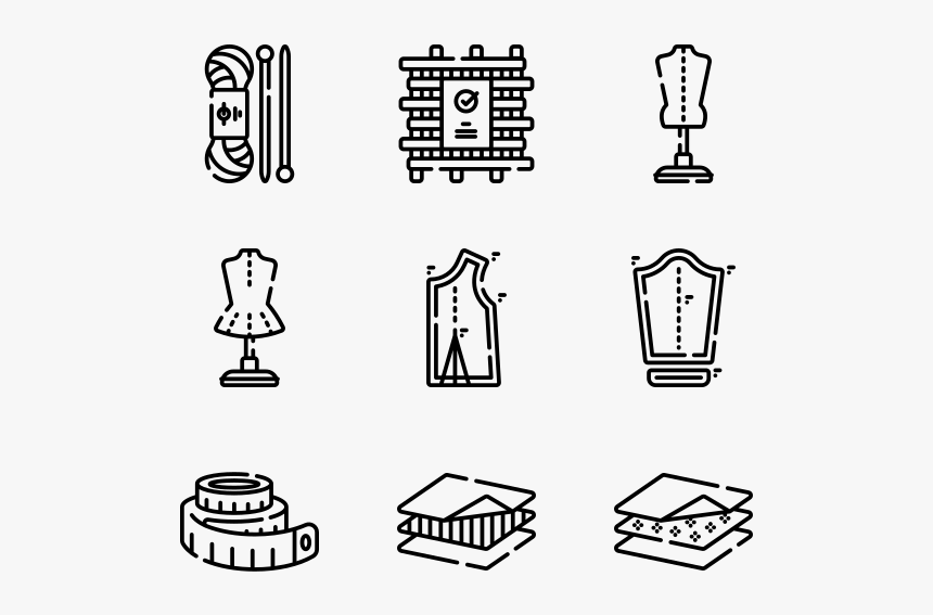 Fashion Design - Knitting Icon, HD Png Download