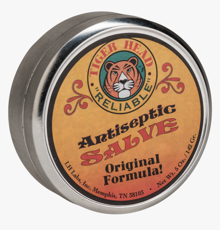 Tiger Head Antiseptic Salve - Circle, HD Png Download