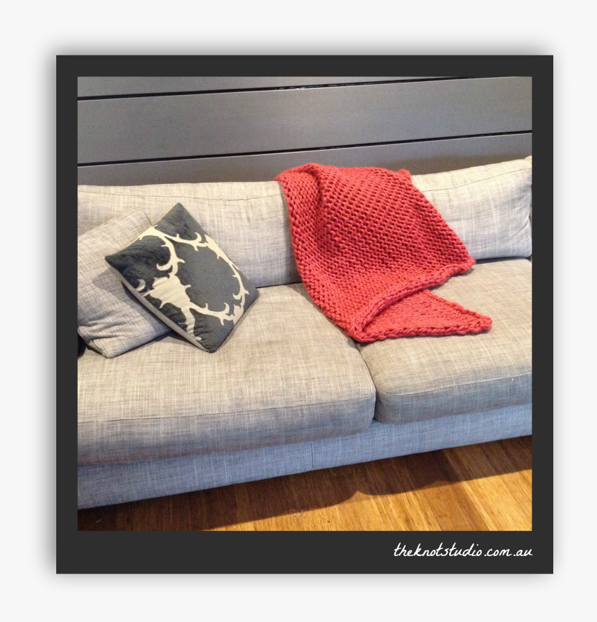 Big Knit Blanket - Picture Frame, HD Png Download