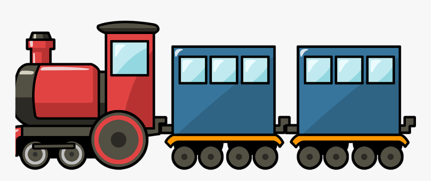 Train Rail Transport Steam Locomotive Clip Art - Train Clipart Png, Transparent Png
