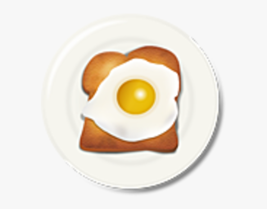 Egg Toast Breakfast Free Images At Clker Com Vector - Eggs And Toast Clipart, HD Png Download