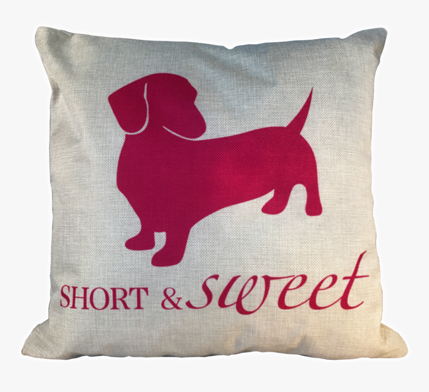 Dachshund Cushion Cover, HD Png Download