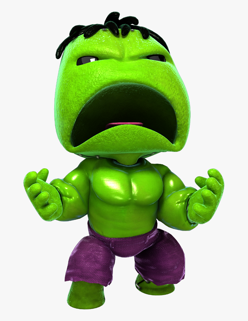 Transparent Little Big Planet Sackboy Png - Little Big Planet Hulk, Png Download