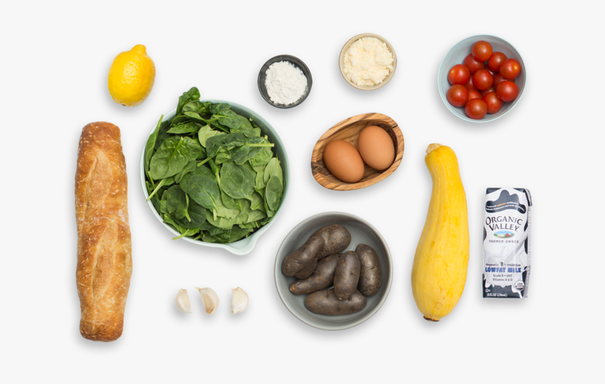 Fried Egg-topped Summer Sauté With Homemade Croutons - Boiled Egg, HD Png Download