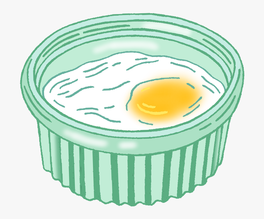 Baked Egg - Fried Egg, HD Png Download