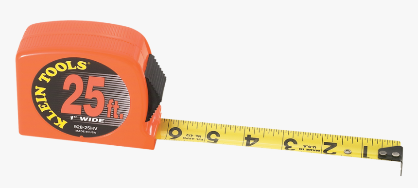 Klein 25 Ft Tape Measure, HD Png Download