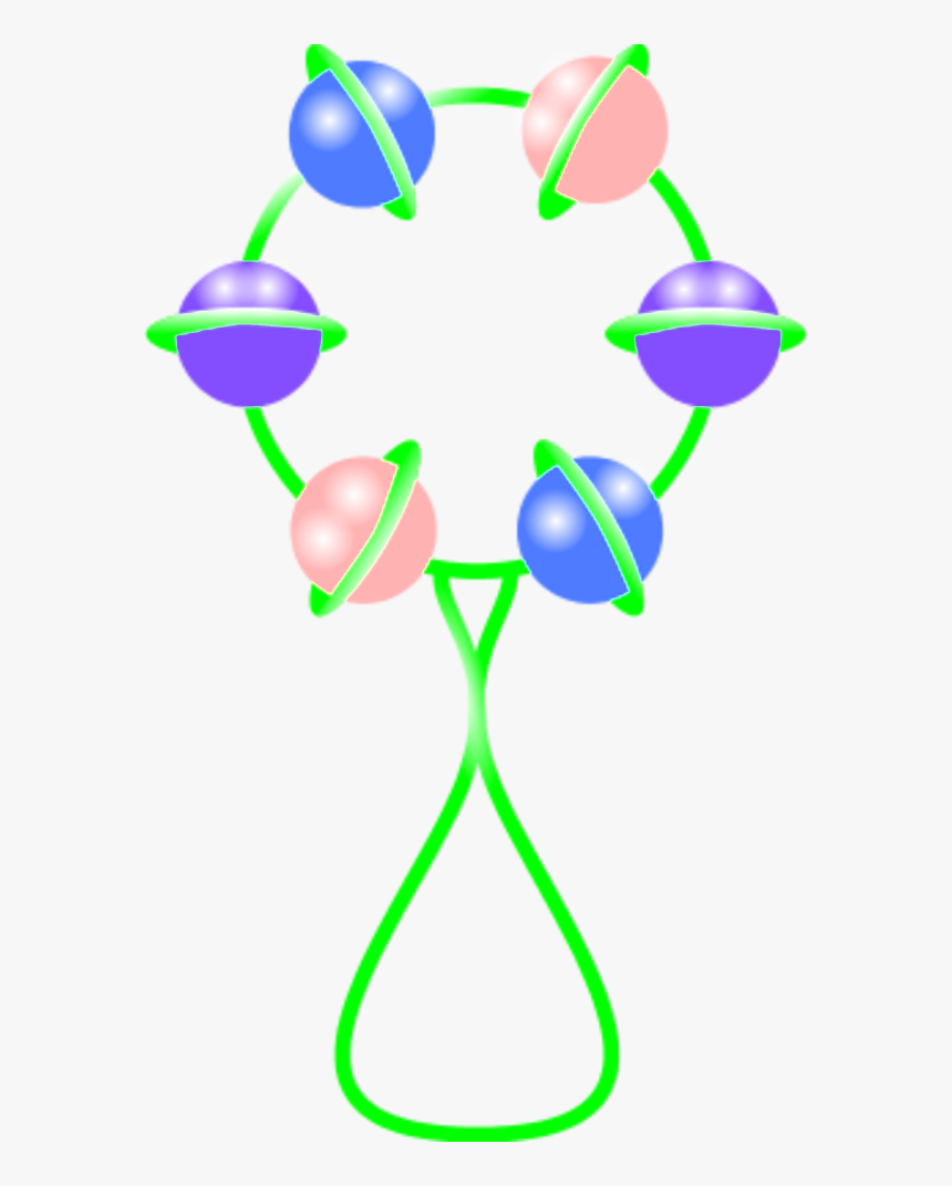 Unique Baby Rattle Clipart, HD Png Download