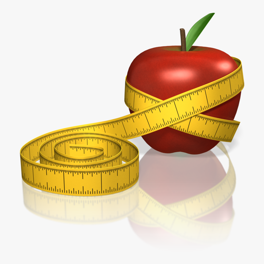 Workplace Wellness Tax Ramifications - Apple With Measuring Tape Png, Transparent Png