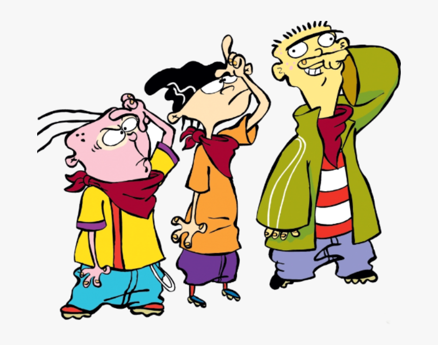 Three People Clipart - Ed Edd And Eddy Cartoon, HD Png Download
