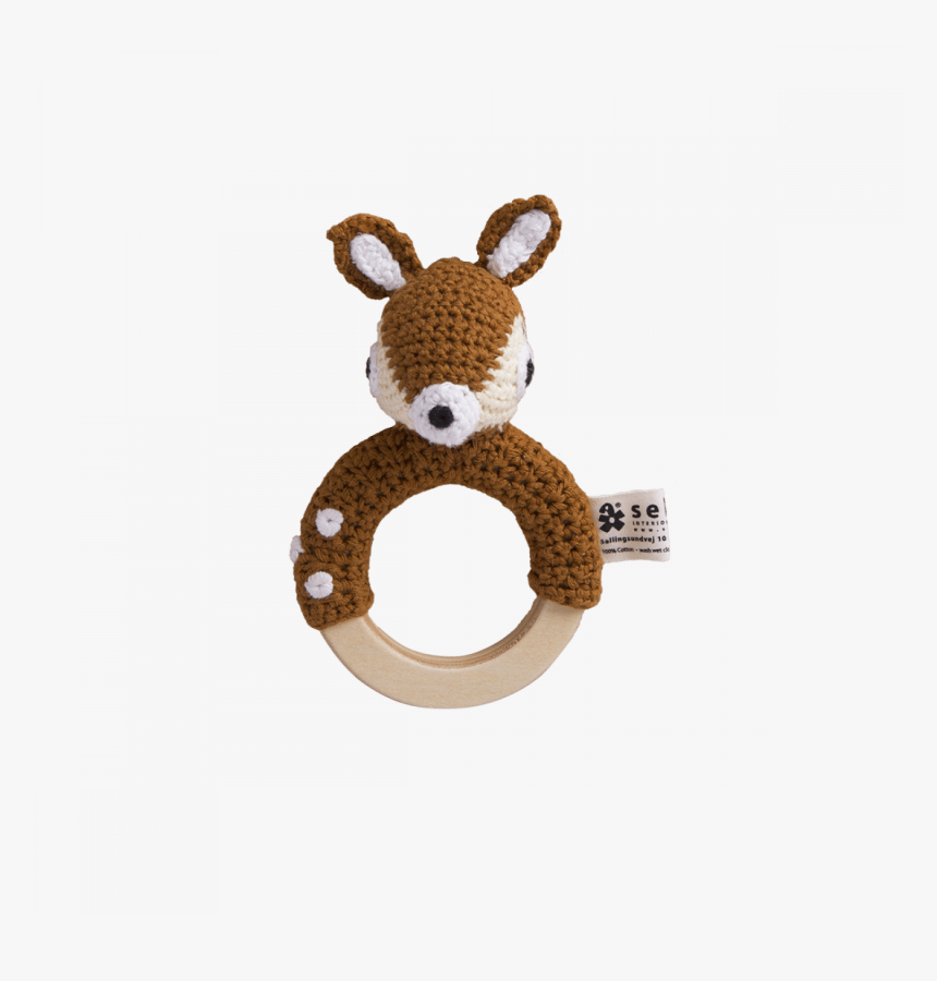 Crochet Deer Rattle 
 Title Crochet Deer Rattle, HD Png Download