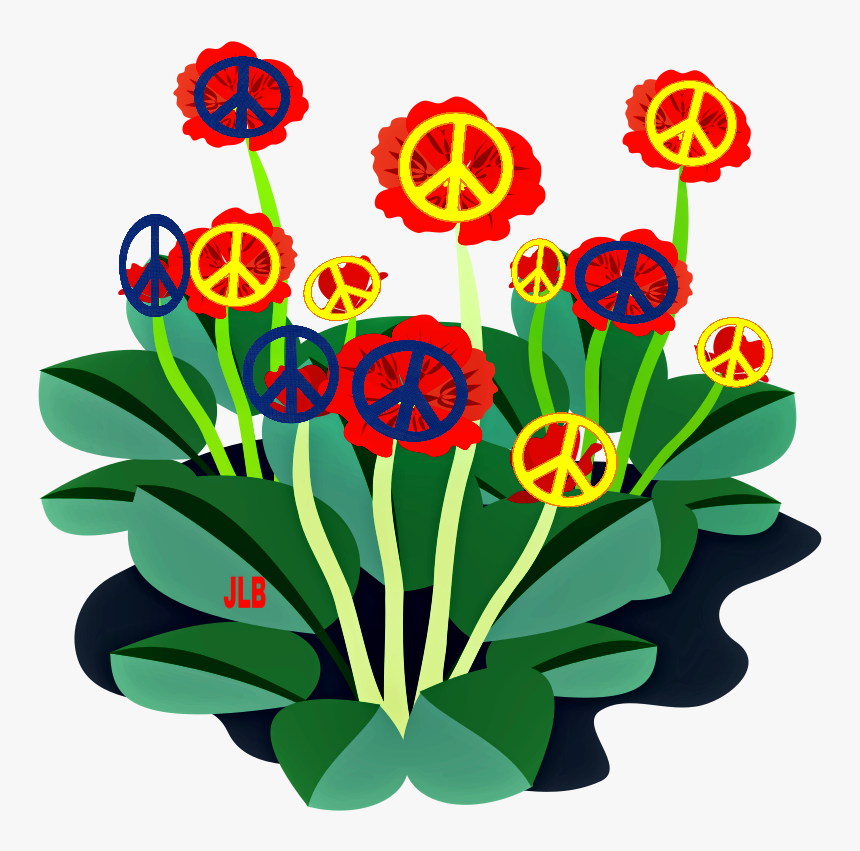 Transparent Red Flower Clipart - Cartoon Flowering Plants Clipart, HD Png Download