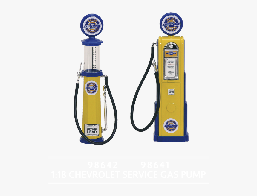 Road Signature Collection 1 18 Gas Pump Chevrolet, HD Png Download