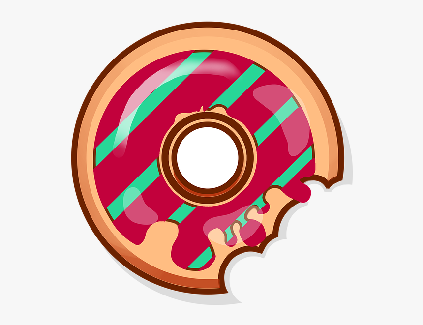 Donut, Sweets, Baking, Food, Tasty, Bun, Yummy, Icon - Doughnut, HD Png Download