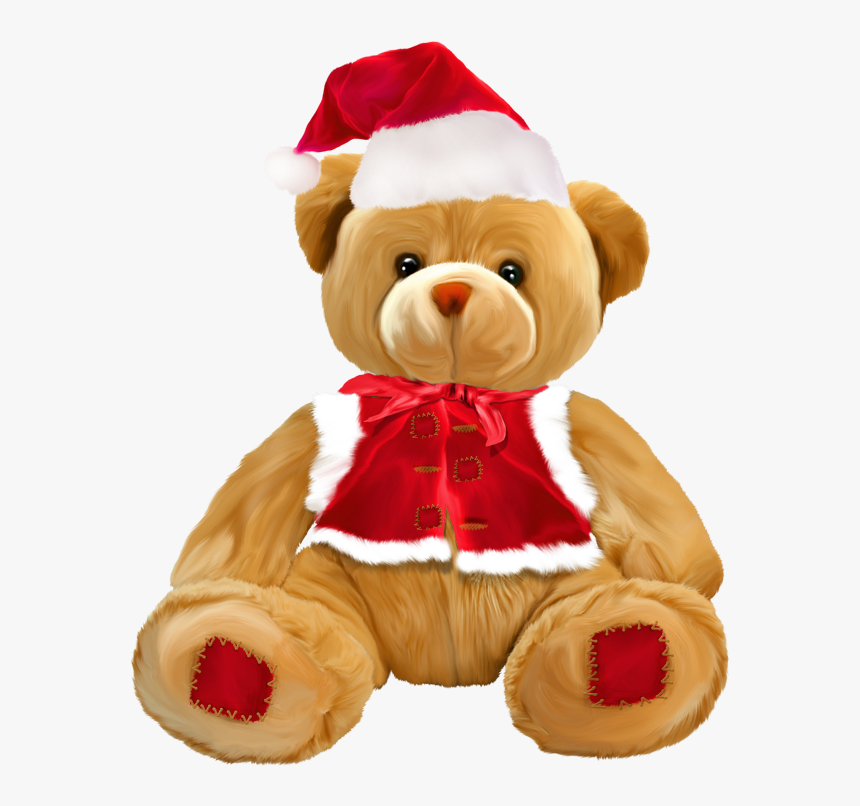 Thumb Image - Christmas Teddy Bear Png, Transparent Png