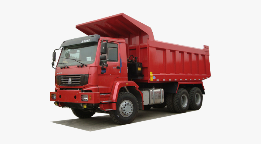 Widely Used Sinotruck Howo Hino Dump Truck 20-50ton - Dump Truck Red Png, Transparent Png