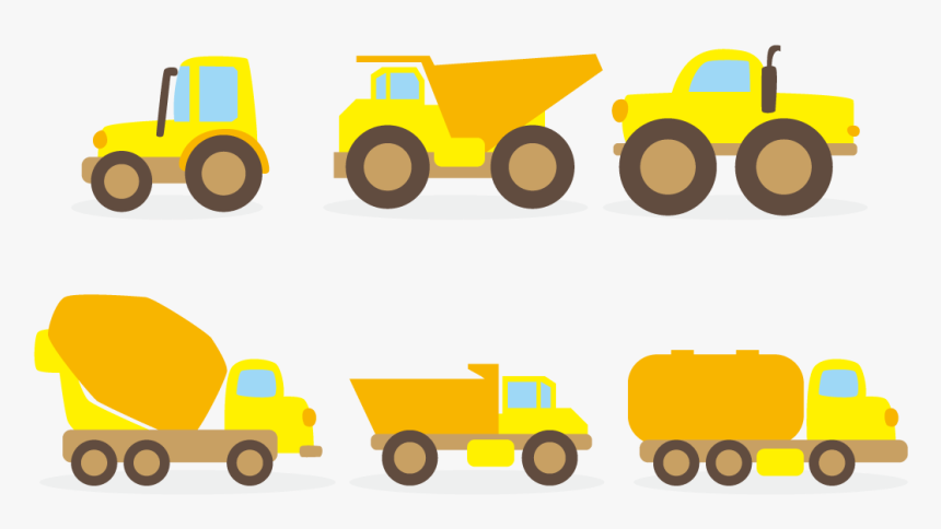 Dump Truck Euclidean Vector - Cement Truck Clip Png, Transparent Png