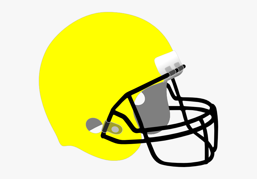 Football Helmet Clip Art At Clker - White Blue Football Helmet, HD Png Download