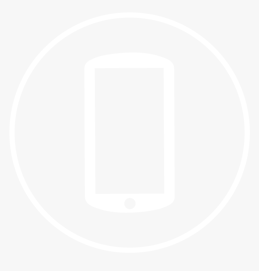 Smart Phone Icon - Circle, HD Png Download