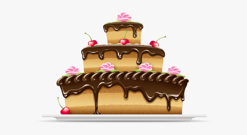 Free Png Cake - Transparent Transparent Background Cake Png, Png Download