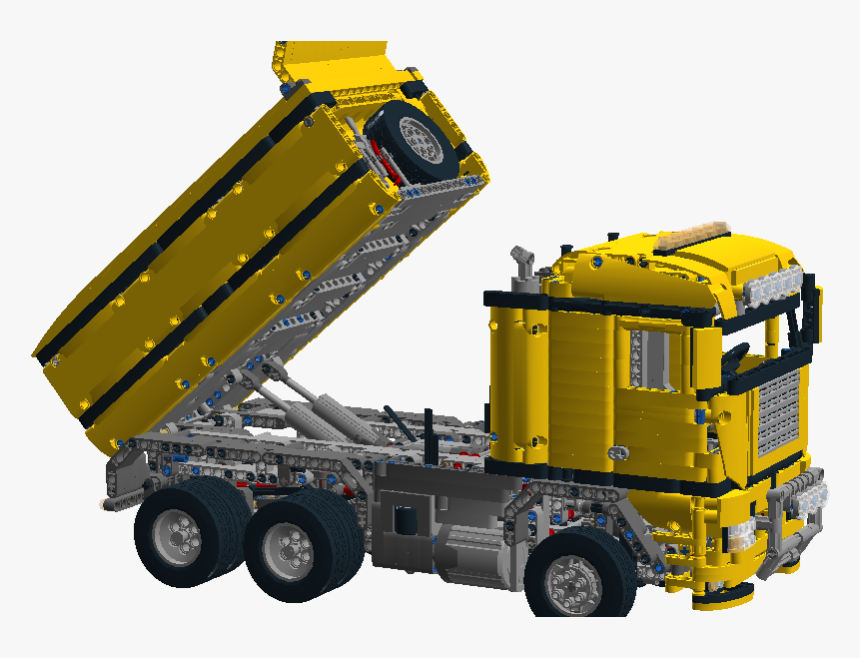 Dump Truck Instruction Model - Trailer Truck, HD Png Download