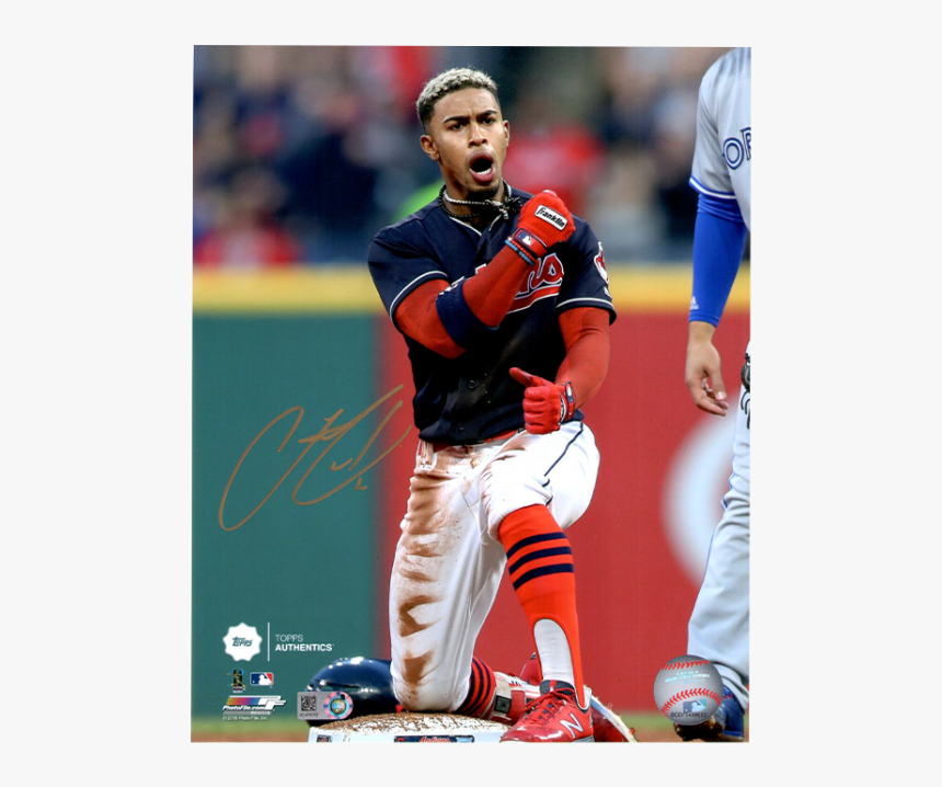 Francisco Lindor Autographed Yelling 
 Src Https - Architecture, HD Png Download