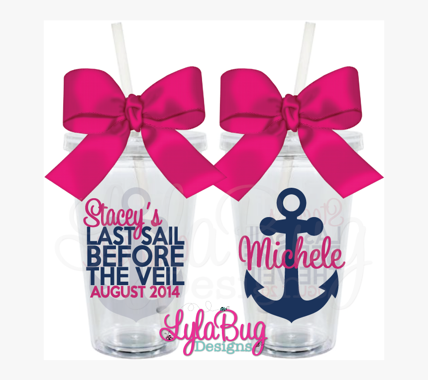 Last Sail Before The Veil Tumbler - Wedding Favors, HD Png Download