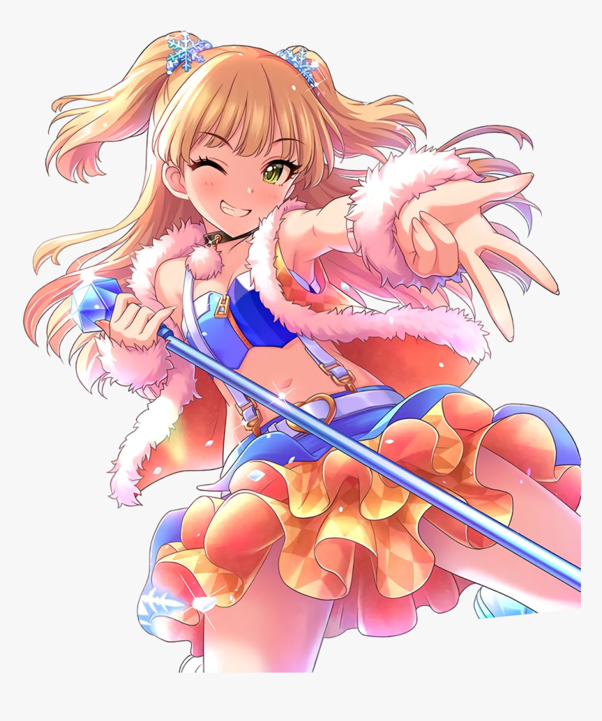 Rika Jougasaki Transparent - Idolm Ster Transparent Cards, HD Png Download