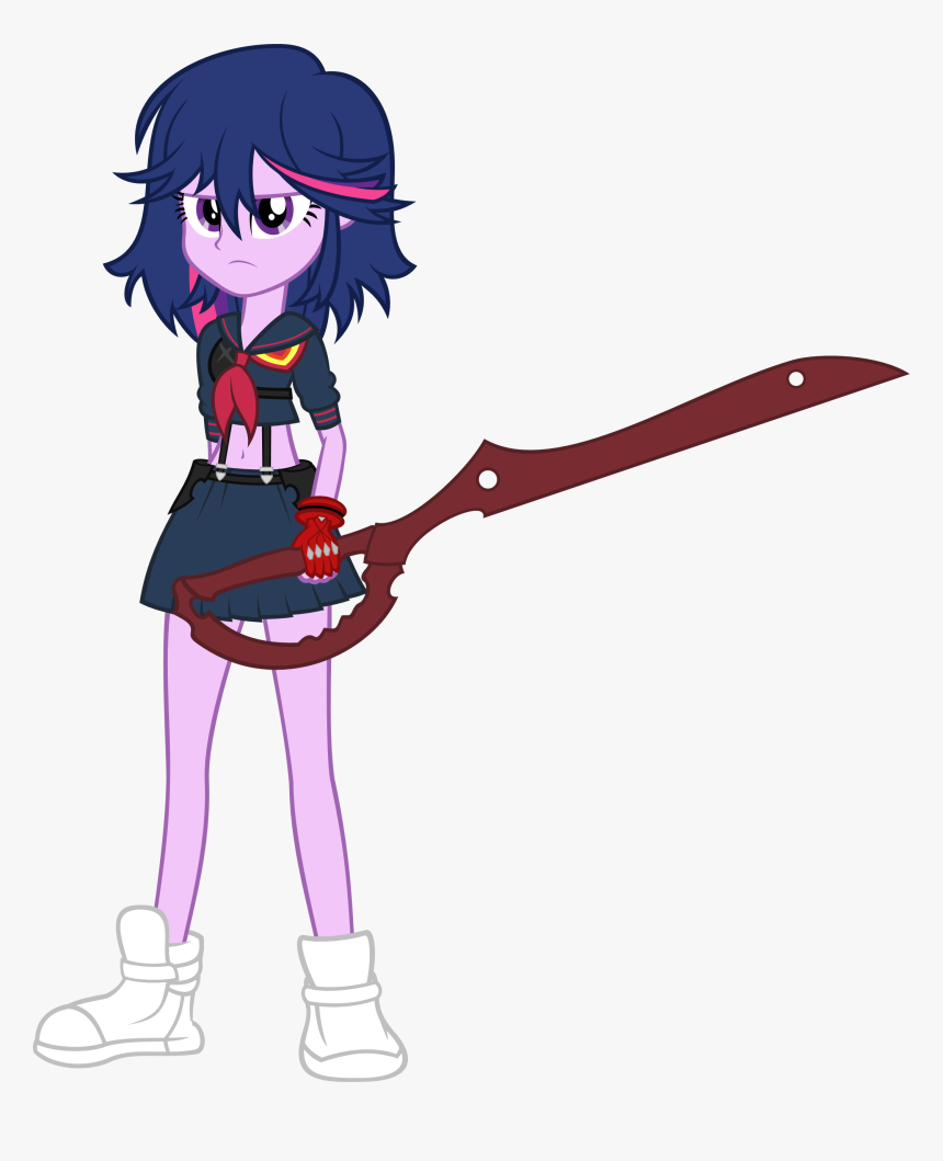 Twilight Sparkle Ryuko Matoi Sunset Shimmer Clothing - Twilight Sparkle As Ryuko Matoi, HD Png Download