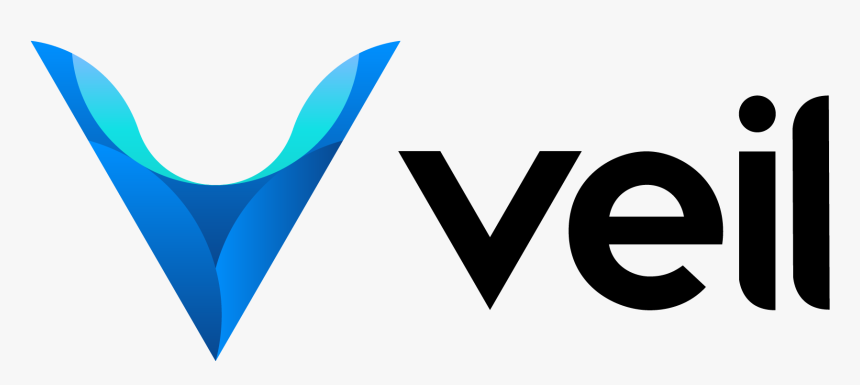 Veil Horizontal Black On White - Graphic Design, HD Png Download