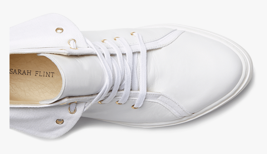 White Nappa Canvas - Walking Shoe, HD Png Download