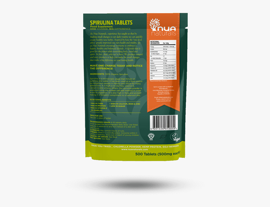 Spirulina Tablets - Brochure, HD Png Download