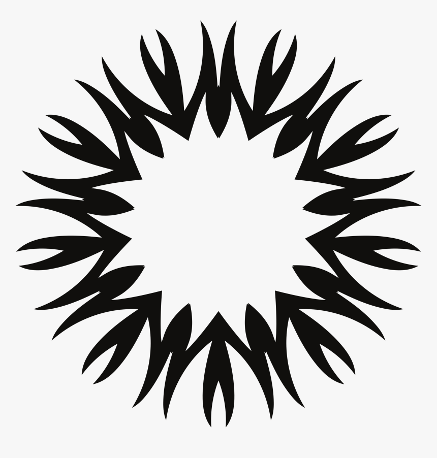 Black Sun Clip Arts - Black Sun Graphic Png, Transparent Png