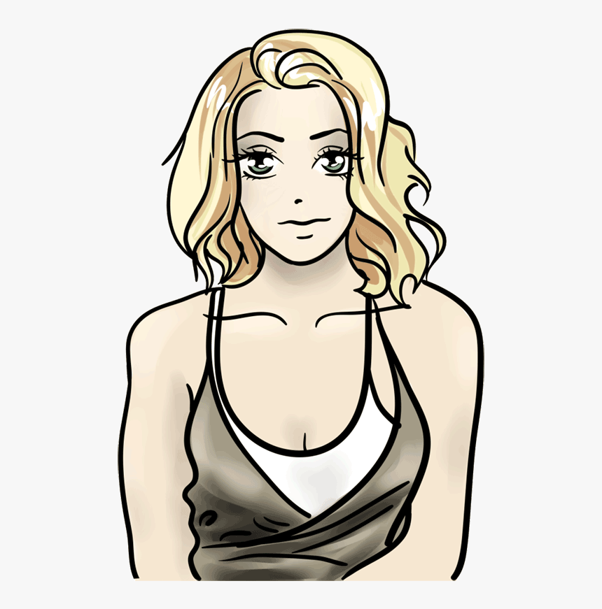 Anime Scarlett Johan, HD Png Download