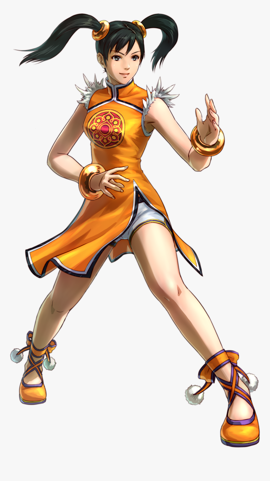 Ling Xiaoyu Project X Zone Official Game Art - Project X Zone Xiaoyu, HD Png Download