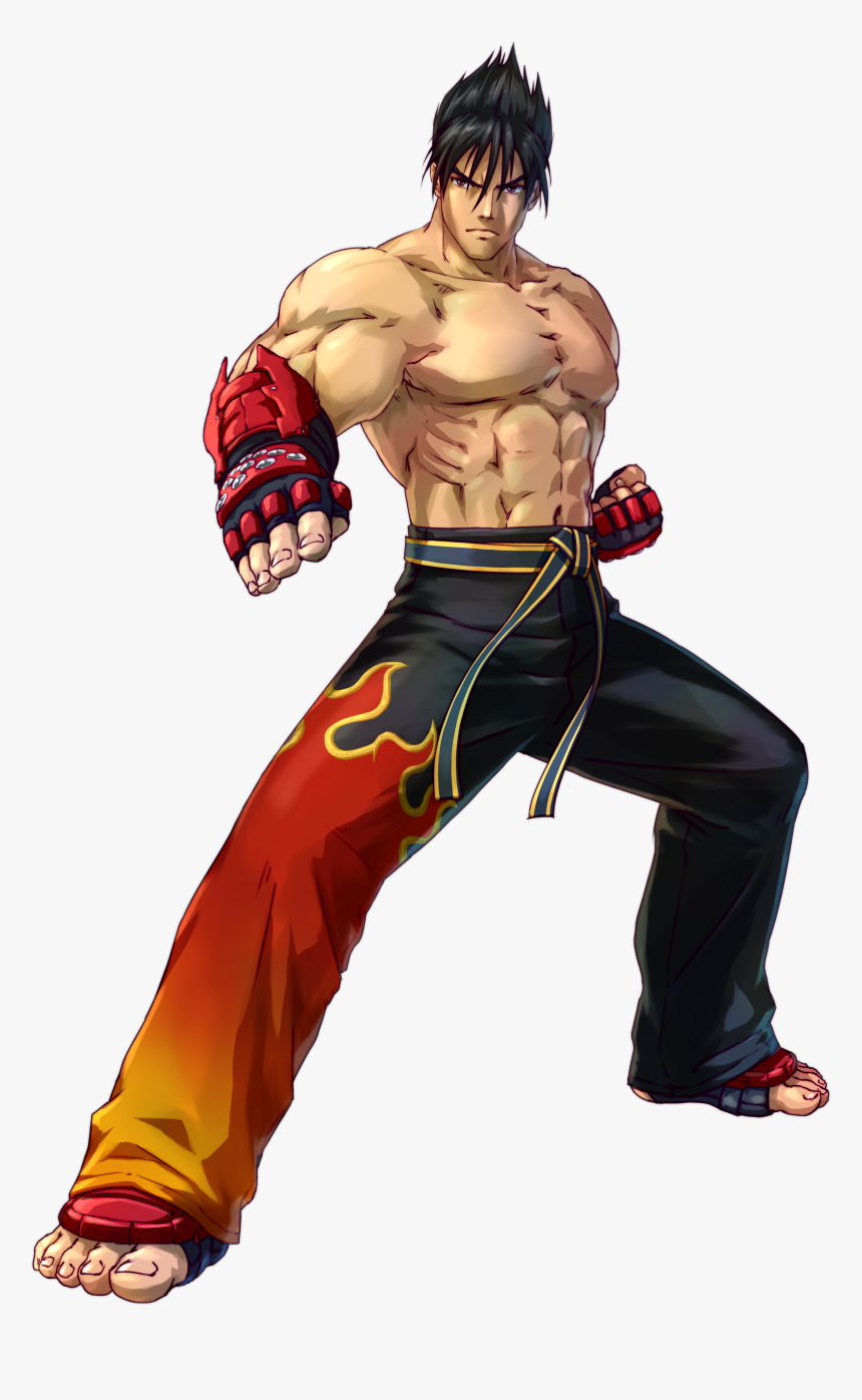 Jin Kazama Project X Zone, HD Png Download
