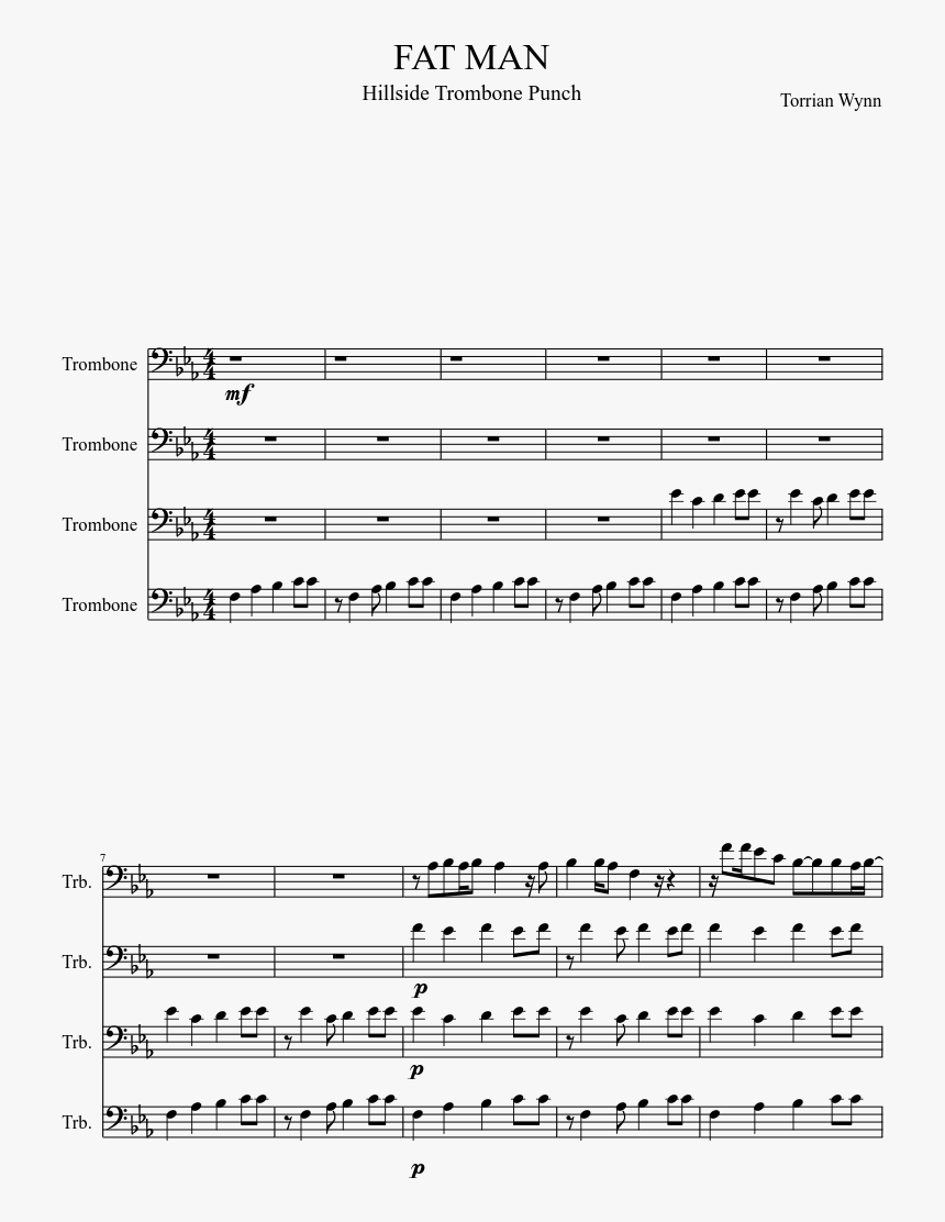 Trombone, HD Png Download