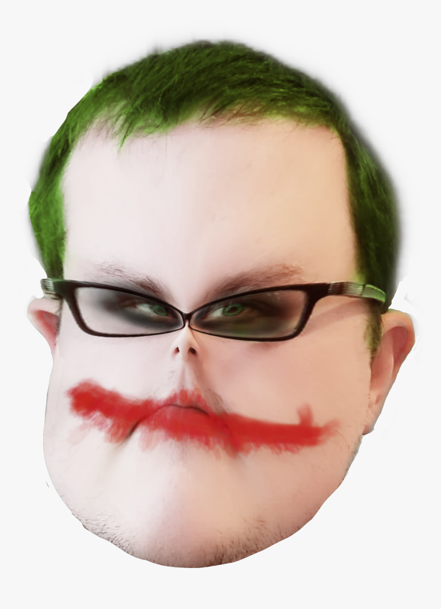 #joker #derpyface #derpy #batman #fat #obese #fatman - Illustration, HD Png Download
