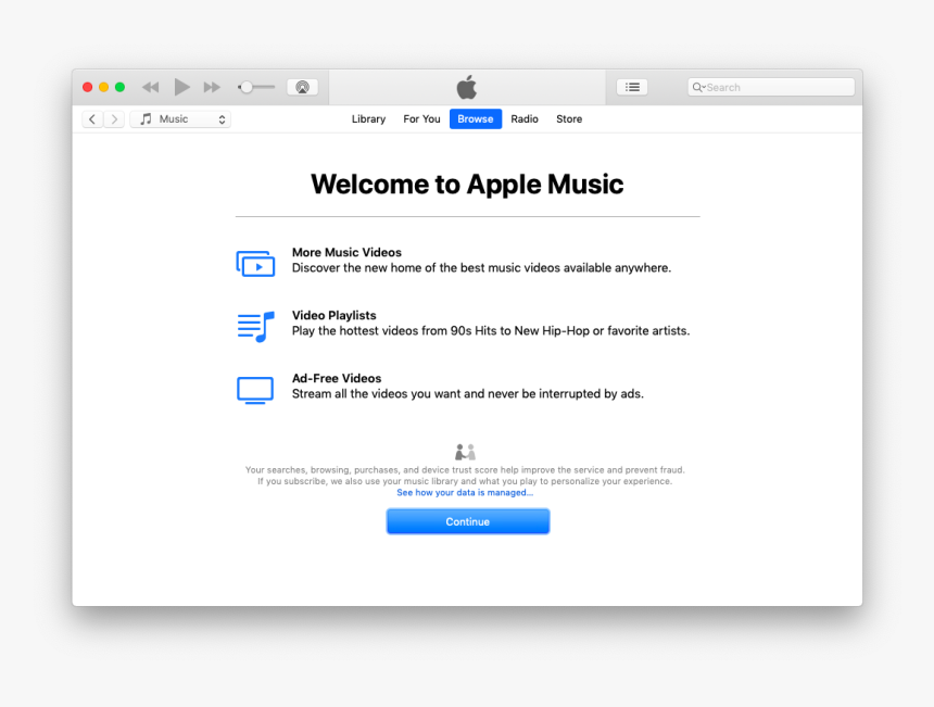 Apple Music Itunes Mac, HD Png Download