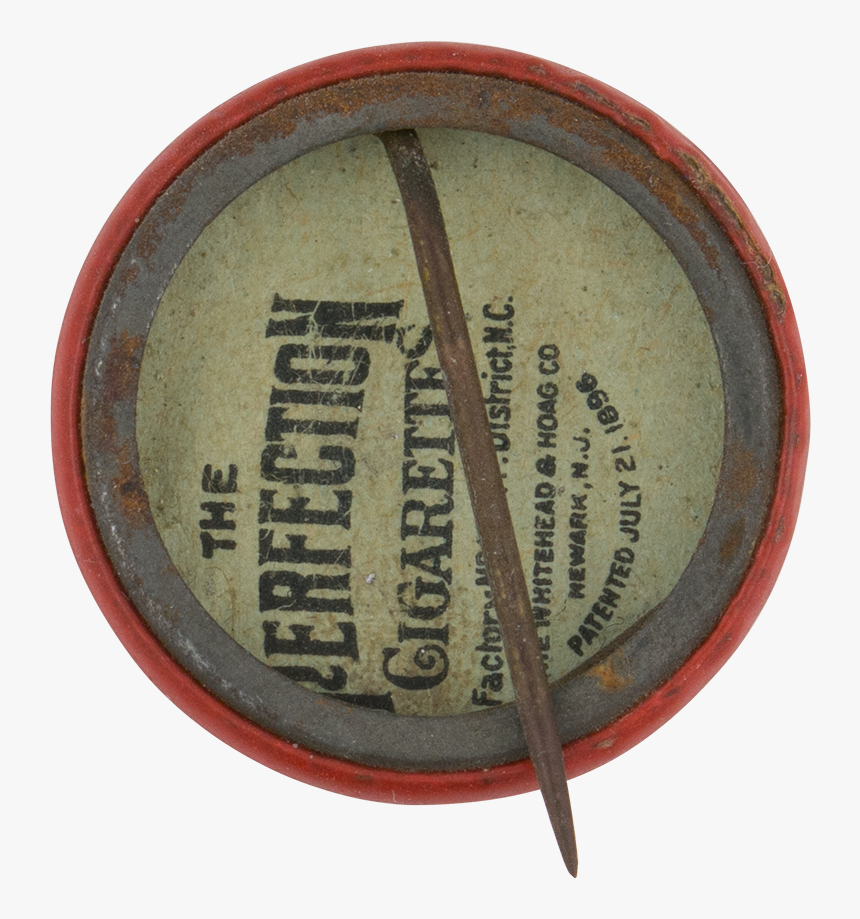 Nobody Loves A Fat Man Button Back Advertising Button - Gauge, HD Png Download