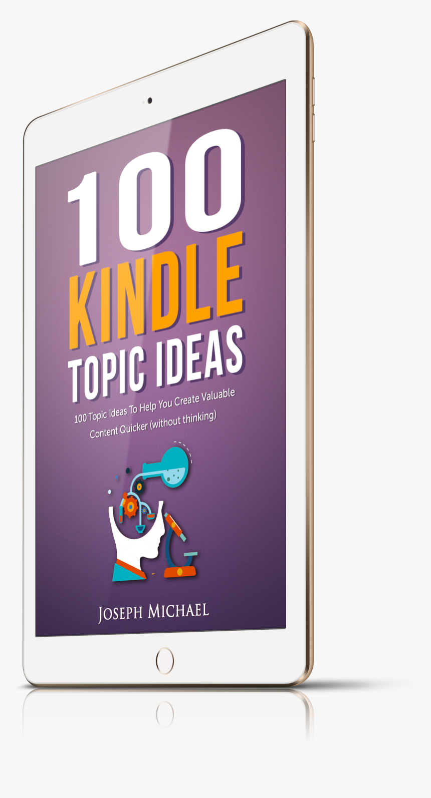 100 Kindle Topic Ideas [ipad] Tilted Right - Cartoon, HD Png Download