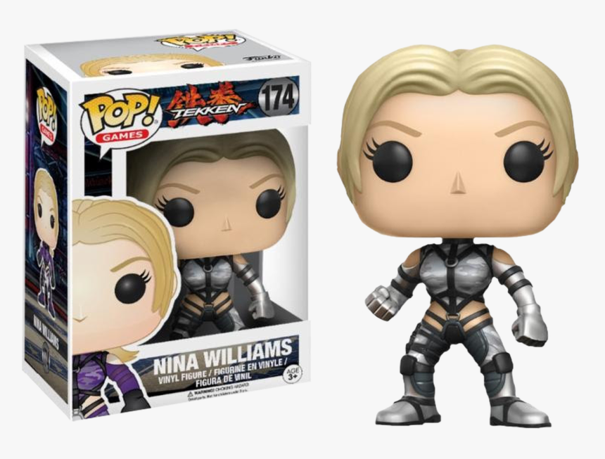 Nina Williams Us Exclusive Pop Vinyl Figure - Funko Pop Nina Williams, HD Png Download