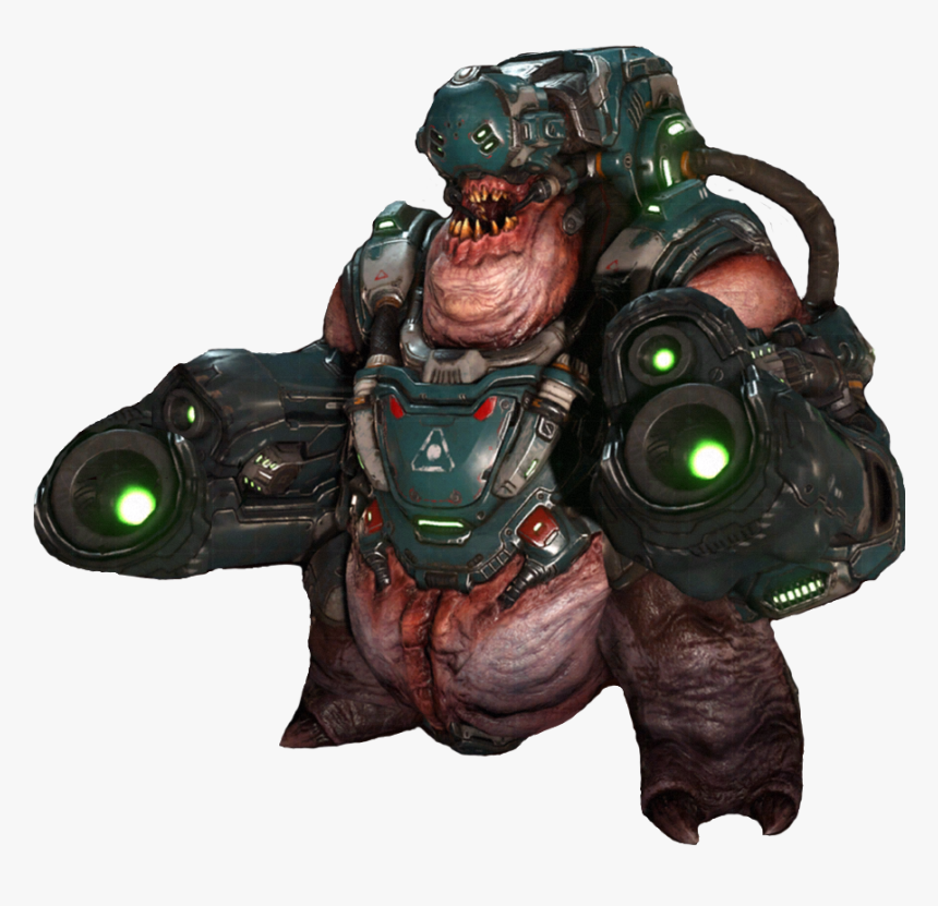 Doom 2016 Cyber Mancubus, HD Png Download