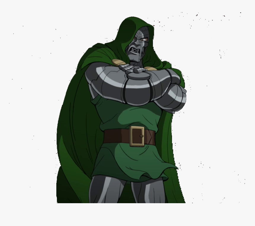 Doom Drawing Character - Transparent Doctor Doom Png, Png Download