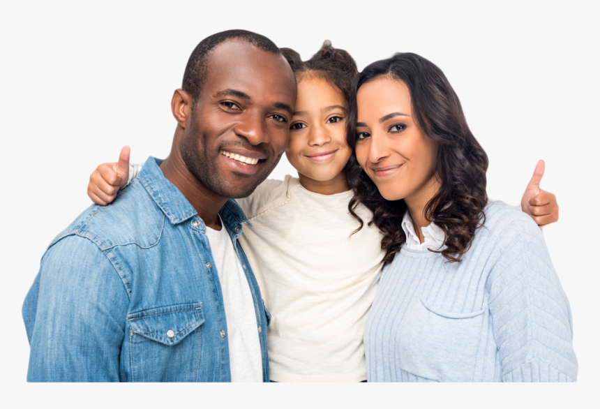 White American Family, HD Png Download