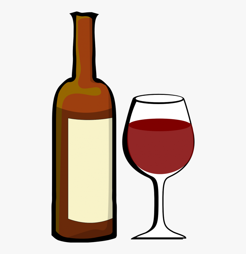 Alcohol Clip Art - Wine Glass Clipart, HD Png Download