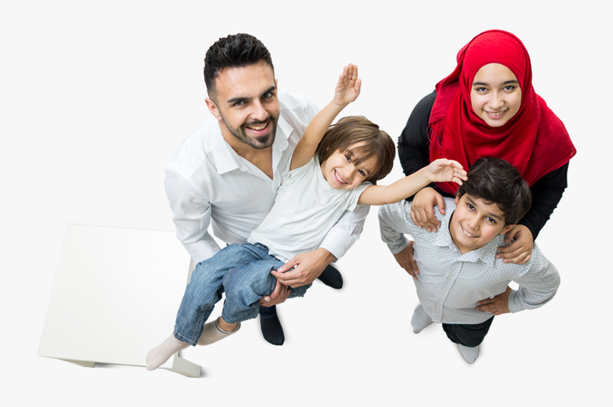 For Mum And Dad - Arab Family Png, Transparent Png