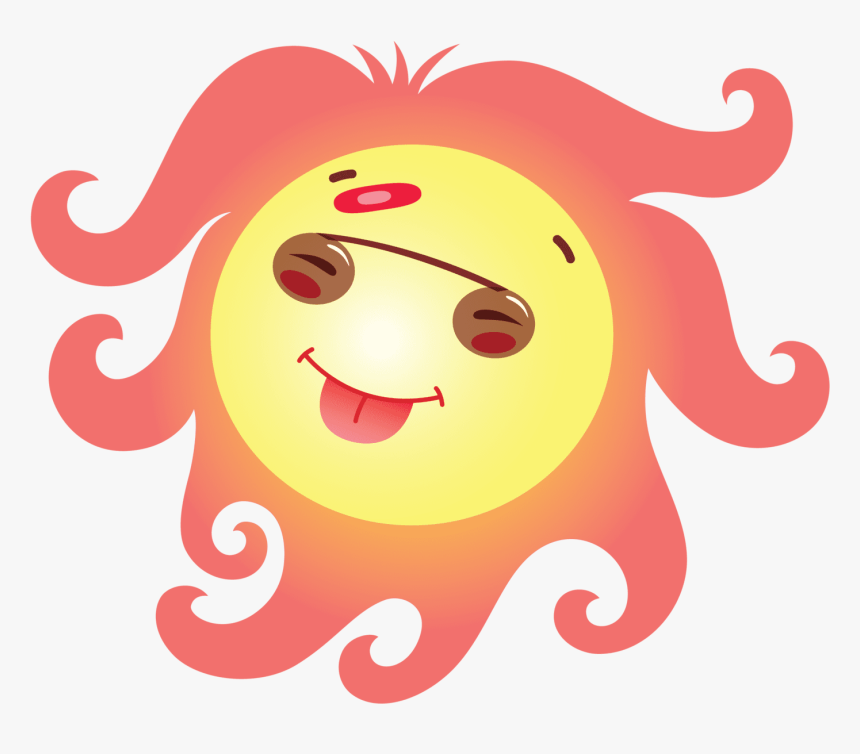 By Yenty Jap Fake Tattoo, Happy Sun - Illustration, HD Png Download