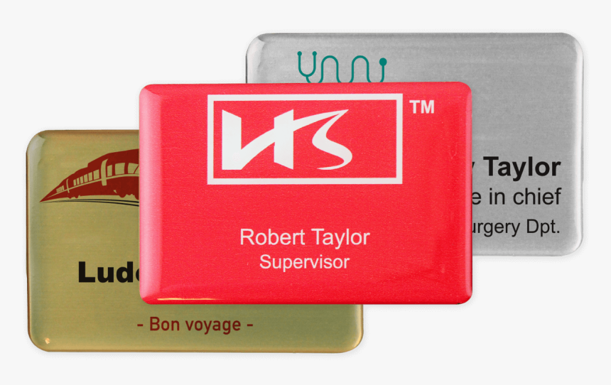 Premium Impress Name Badge, 75 X 50 Mm 
 Title Premium - Wallet, HD Png Download